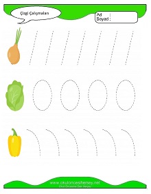 Çizgi Çalışma Sayfaları